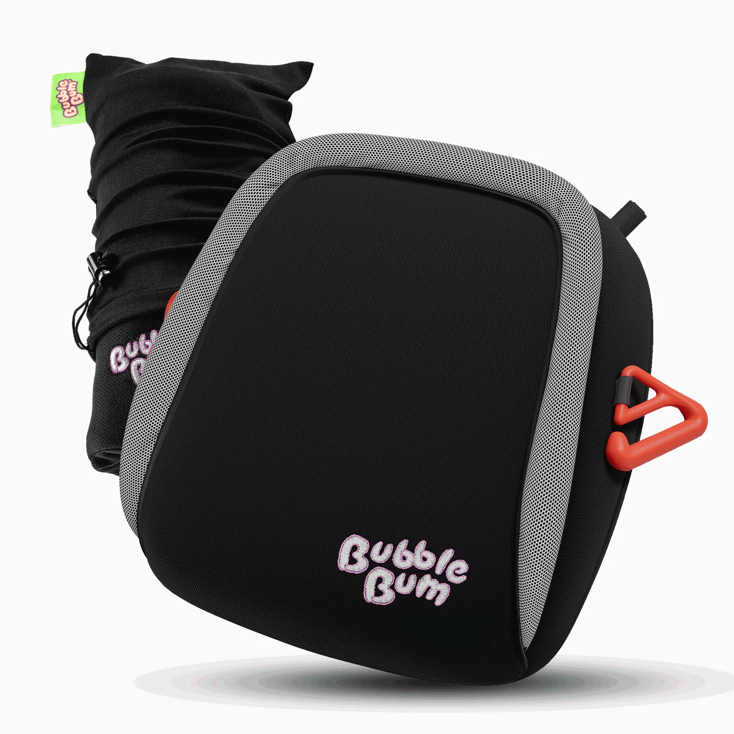 BubbleBum Inflatable Car Booster Seat- Travel Car Seat- Black