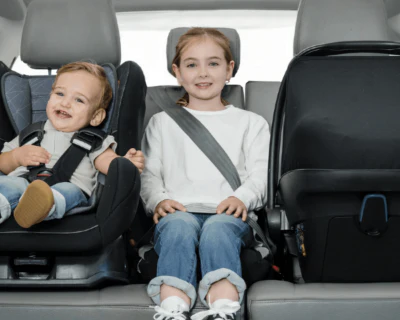 BubbleBum Inflatable Car Booster Seat- Travel Car Seat- Black Twin Pack ✔️ - Image 5