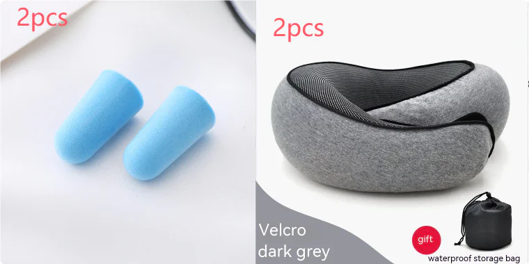 Memory Foam Travel Neck Pillow - Image 14