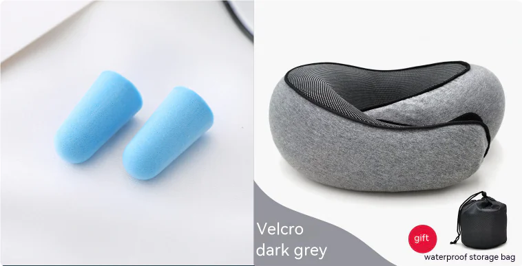 Memory Foam Travel Neck Pillow - Image 20