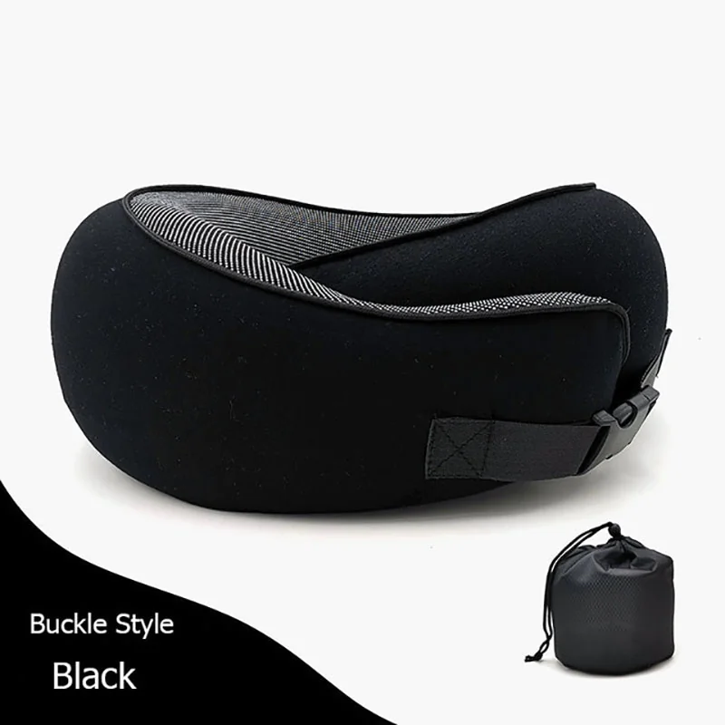 Memory Foam Travel Neck Pillow - Image 25