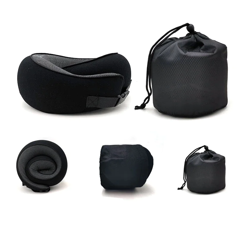 Memory Foam Travel Neck Pillow - Image 5