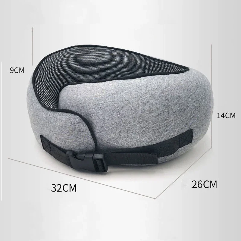 Memory Foam Travel Neck Pillow - Image 6