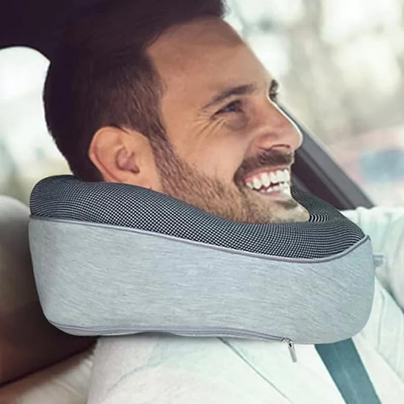 Memory Foam Travel Neck Pillow - Image 7