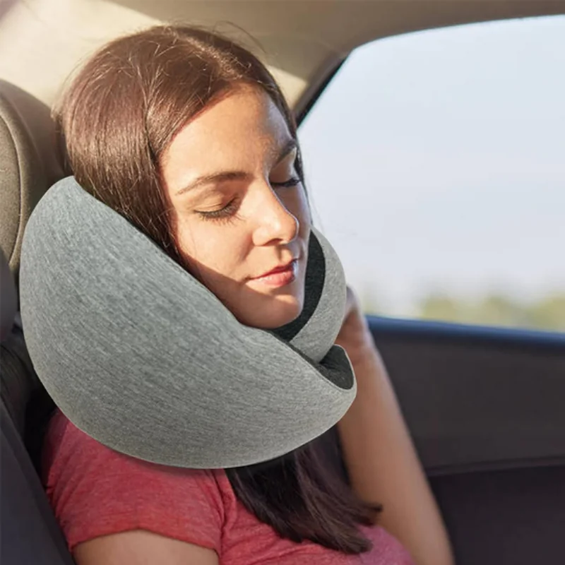 Memory Foam Travel Neck Pillow - Image 8